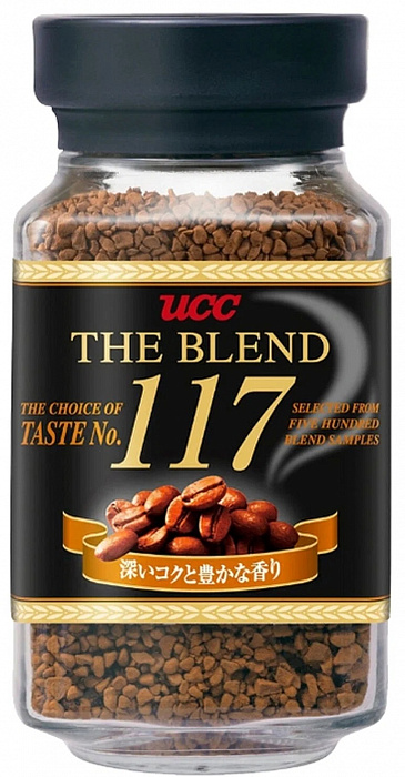 картинка Кофе растворимый UCC THE BLEND 117", 90 г от интернет магазина