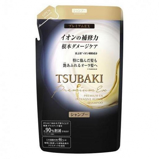 картинка TSUBAKI Premium EX Шампунь для волос интенсивно восстанавливающий  СУ 330ml от интернет магазина