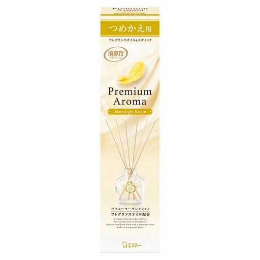 картинка SHOSHURIKI Premium Aroma Освежитель воздуха д/комнаты с ароматом Moonlight Soap сменный блок 50ml от интернет магазина