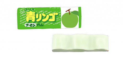 картинка Coris Жевательная резинка Зеленое яблоко (пластинки) от интернет магазина