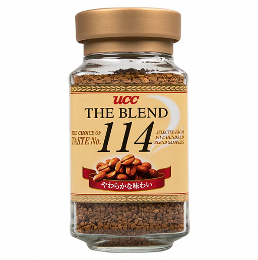 картинка Кофе растворимый UCC THE BLEND 114", 90 г от интернет магазина