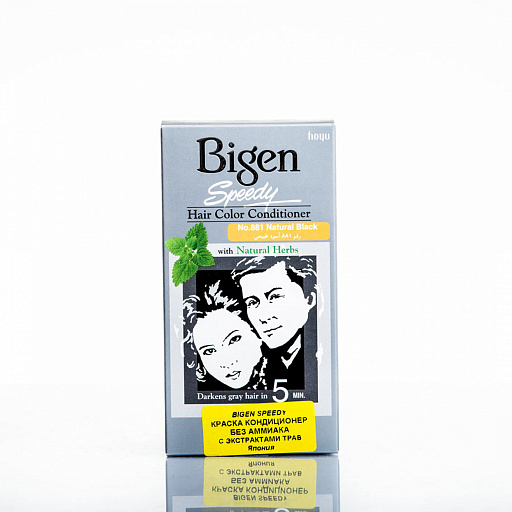 картинка 881 Bigen Speedy Краска-кондиционер для волос Черный от интернет магазина