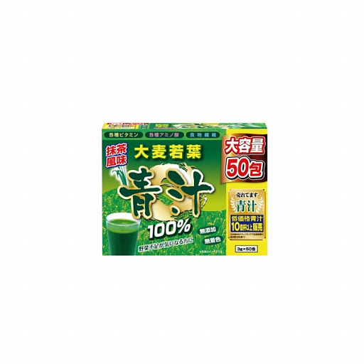 картинка БАД Aojiru ячменный к пище «Супер Фруц Аодзиру Дайэтто",  3 гр * 50 саше от интернет магазина