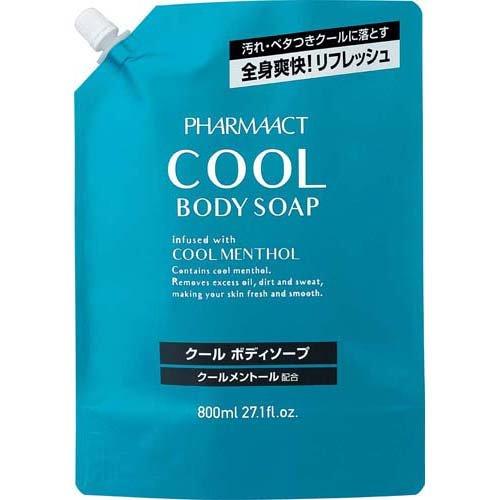 Kumano Pharmaact Cool Мыло жидкое для тела освежающее с ментолом (м.у.) 800 мл