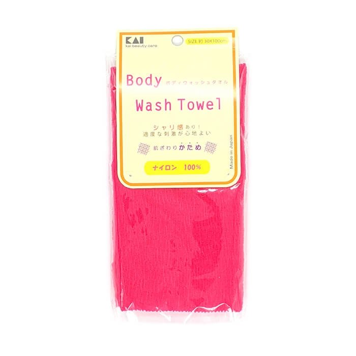 Kai Wash Towel Мочалка для тела (средней жесткости) 1 шт