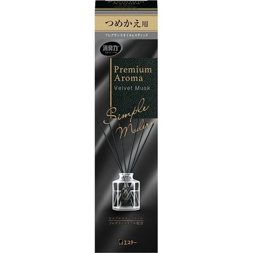 SHOSHURIKI Premium Aroma Освежитель воздуха д/комнаты с ароматом Бархатный мускус сменный блок 50ml